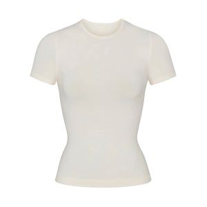 SKIMS Cream Short Sleeve Tee